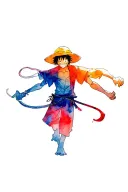 Monkey D Luffy tattoo design idea