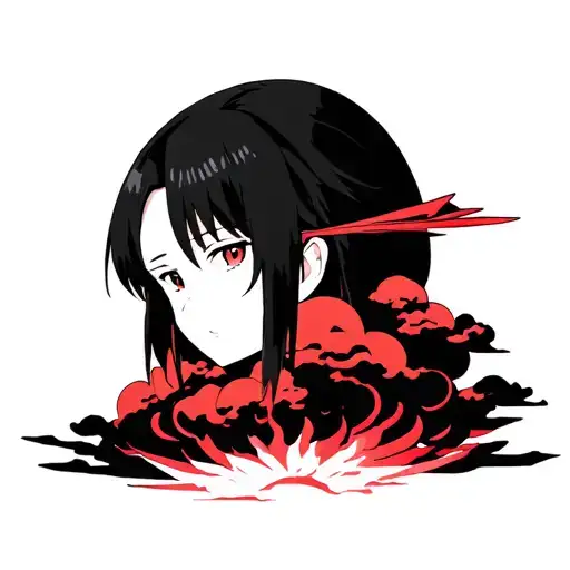 akatsuki clouds tattoo design idea