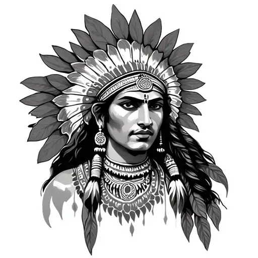 Indian tattoo design idea