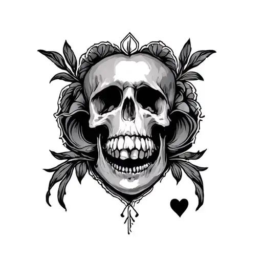 hate love tattoo design idea