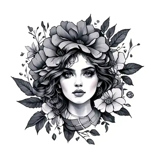 Grit and Grace tattoo design idea