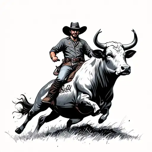 67+ Cowboy Riding Bull Tattoo Ideas in 2026 - BlackInk AI