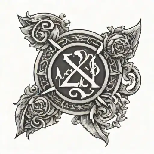 2007 In Roman Numerals tattoo design idea