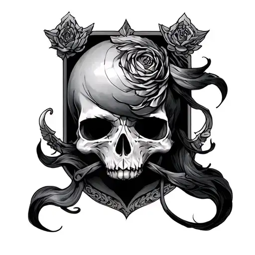 Mercedes the dark fantasy tattoo design idea