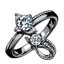 Wedding Ring tattoo design idea