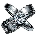 Wedding Ring tattoo design idea