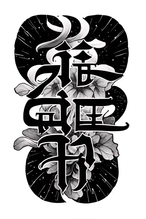 I want the sentence 너의 빛을 지펴라, 타올라라, 너 그대로 빛나라 as a tattoo with very thin lines, no commas and written vertically. I wan tattoo design idea