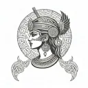 isis tattoo design idea