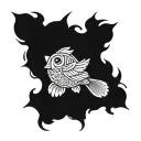 kirby tattoo design idea