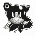 kirby tattoo design idea