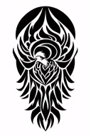 Thunderbird tattoo design idea