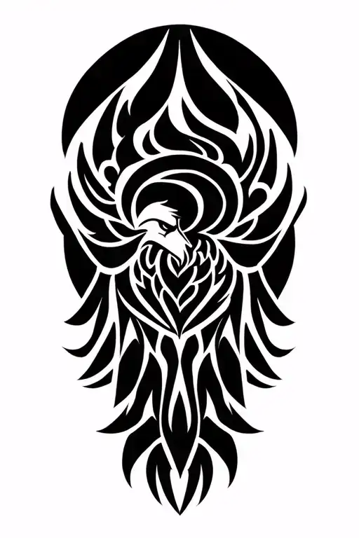 Thunderbird tattoo design idea