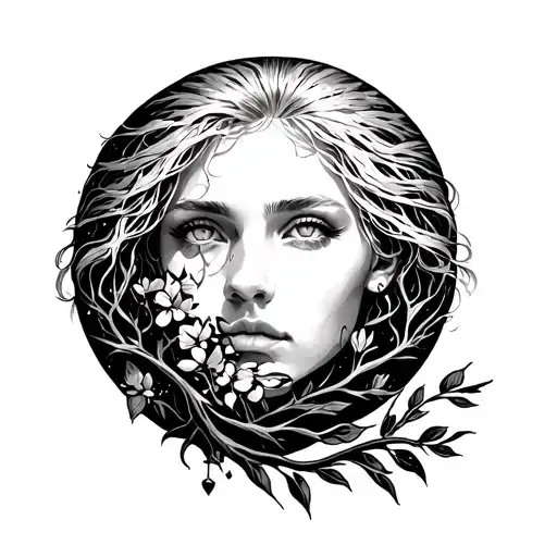 simple tattoo inspired by Fleetwood Mac's song silver springs tattoo design idea