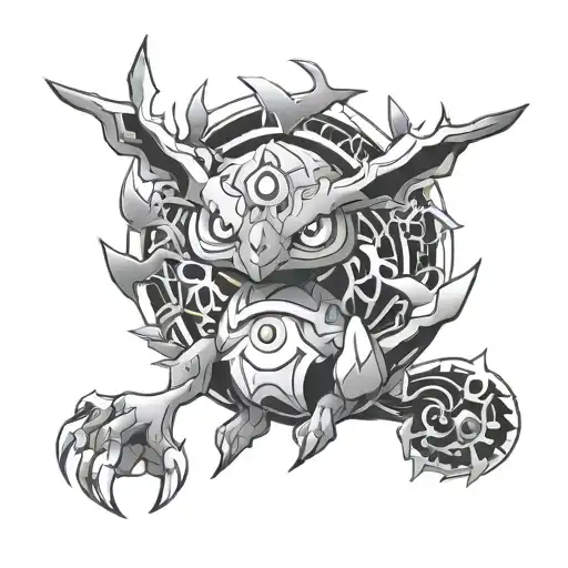 Pokémon x Hunter tattoo design idea