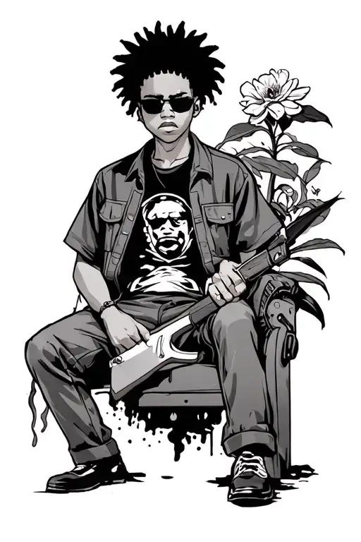 boondocks tattoo design idea