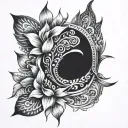 sonali tattoo design idea