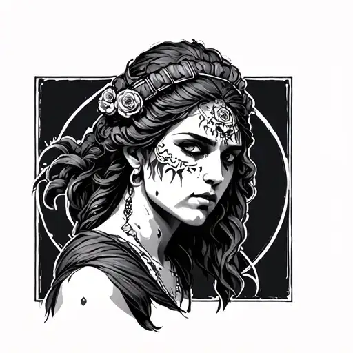 Slave tattoo design idea