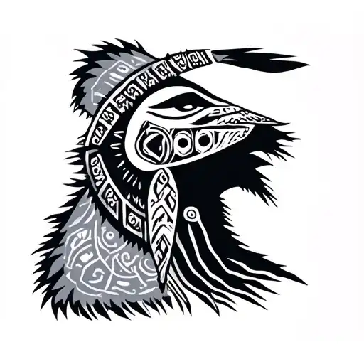 Inuit tattoo design idea