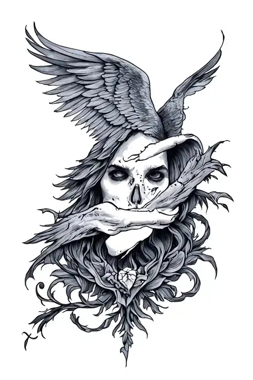 Proverb 18:10 tattoo design idea