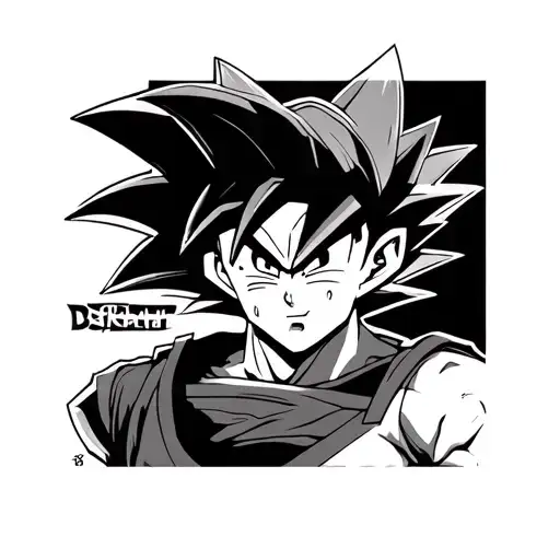 DBZ tattoo design idea
