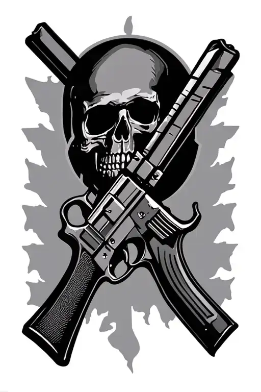 2nd amendment  tattoo design idea