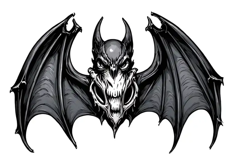 gothic bat ring finger tattoo design tattoo design idea