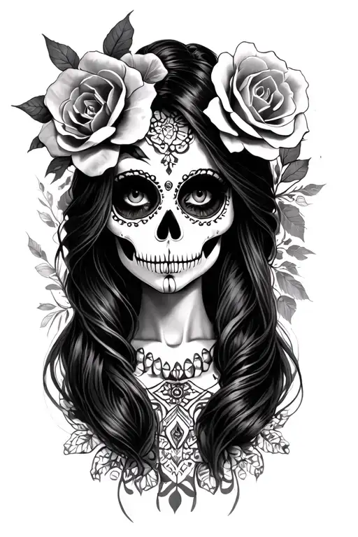 Catrina Nina Williams tattoo design idea
