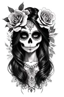 Catrina Nina Williams tattoo design idea