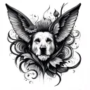 1 Peter 5 7 tattoo design idea