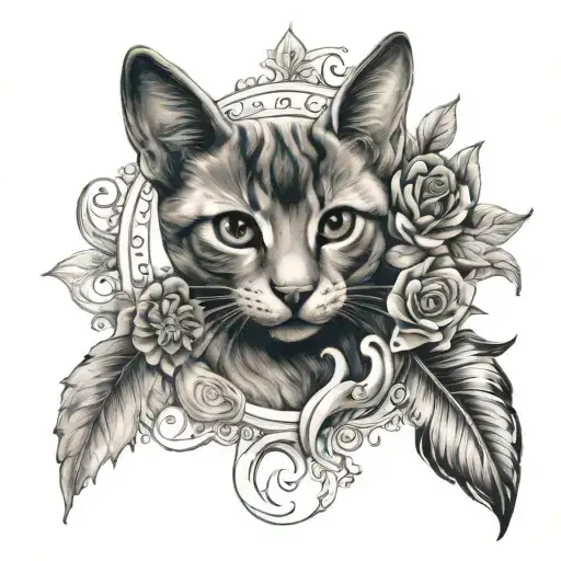 Elijah, Callie, Paisley, Baby T, Harmony Stability Symmetry tattoo design idea