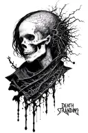 Death Stranding tattoo design idea