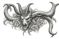 Gore Baphomet tattoo design idea