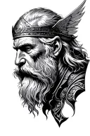 Theoden King tattoo design idea