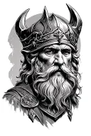 Theoden King tattoo design idea