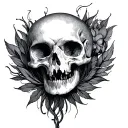 Genital tattoo design idea