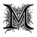 letters L E M M, cool figure not just the letters, it might be something built with the letters tattoo design idea