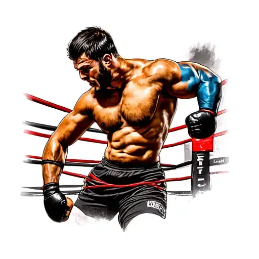 wrestling ring tattoo tattoo design idea