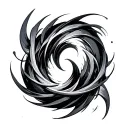 Vortex tattoo design idea