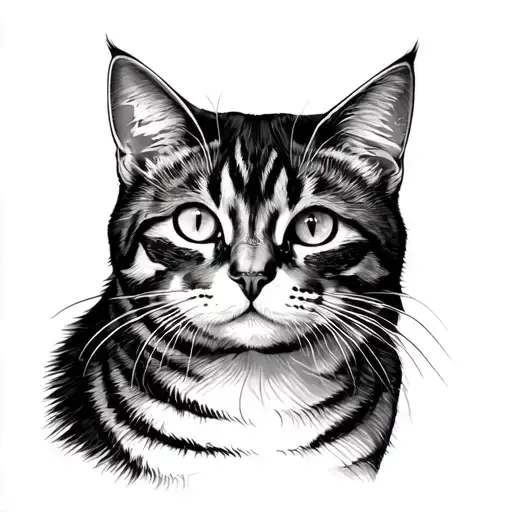 Cats wine sausage rolls tattoo design idea