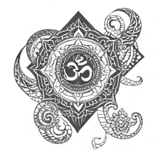 om namah shivaya tattoo design idea
