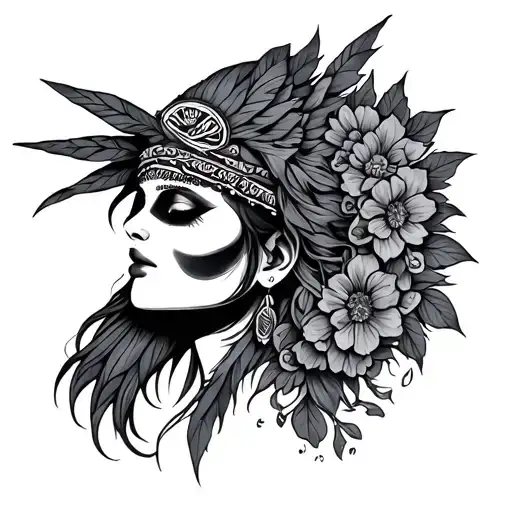 Chichimeca tattoo design idea
