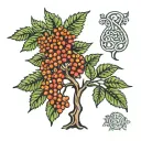 rowan celtic tree tattoo design idea