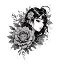 Nana Osakaki Gotiye tattoo design idea