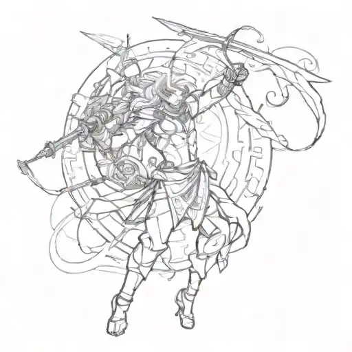 "The only way to fight is not to fight. So you fight until you can't fight anymore" tattoo design idea