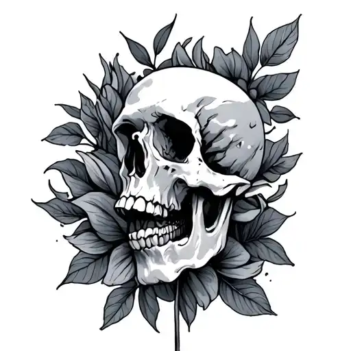 Everything Happens A Reason tattoo design idea