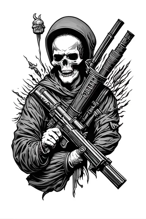 If you want peace, prepare for war. tattoo design idea