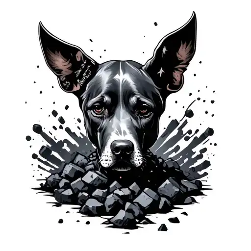 coal min tattoo design idea