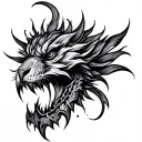 Fearless tattoo design idea