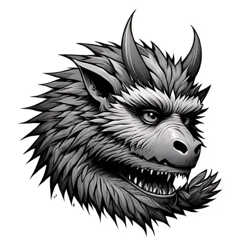 Where Wild Things Are tattoo design idea