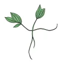 Bean Sprout tattoo design idea